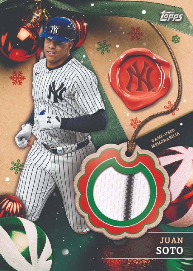 2024 Topps Holiday Mega Box - 100 cards