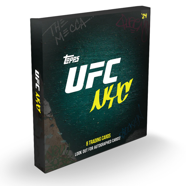 2024 TOPPS NYC UFC Trading Card Box - Rare!