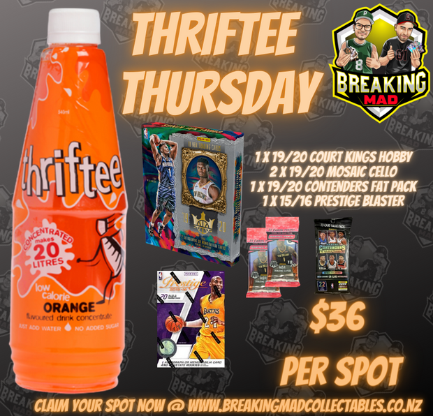 Thriftee Thursday - Random Team Break (BM#049 3rd September)