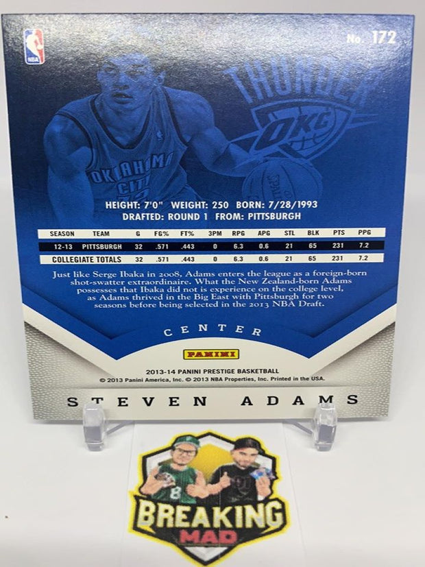 #S1 - 13-14 ROOKIE - Steven Adams Painin Prestige #172