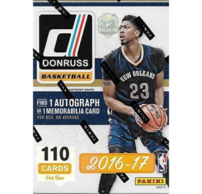 2016-17 Panini Donruss Basketball Blaster Box