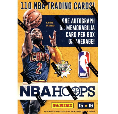 2015/2016 Panini Hoops Blaster Box - 110 Cards