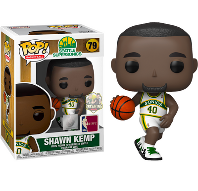 NBA Basketball - Shawn Kemp Seattle Supersonics Pop! Vinyl Figure